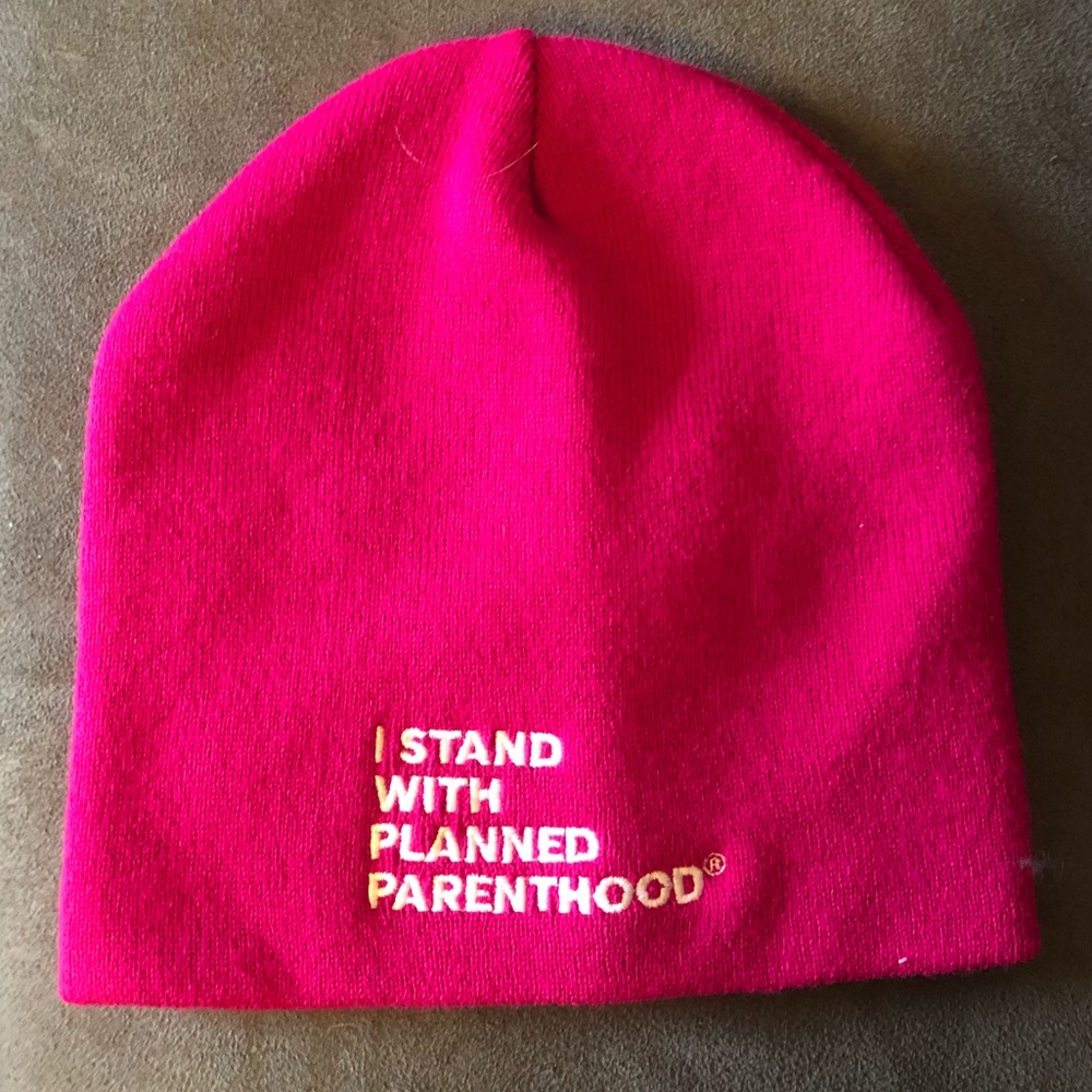 Pink Planned Parenthood Beanie